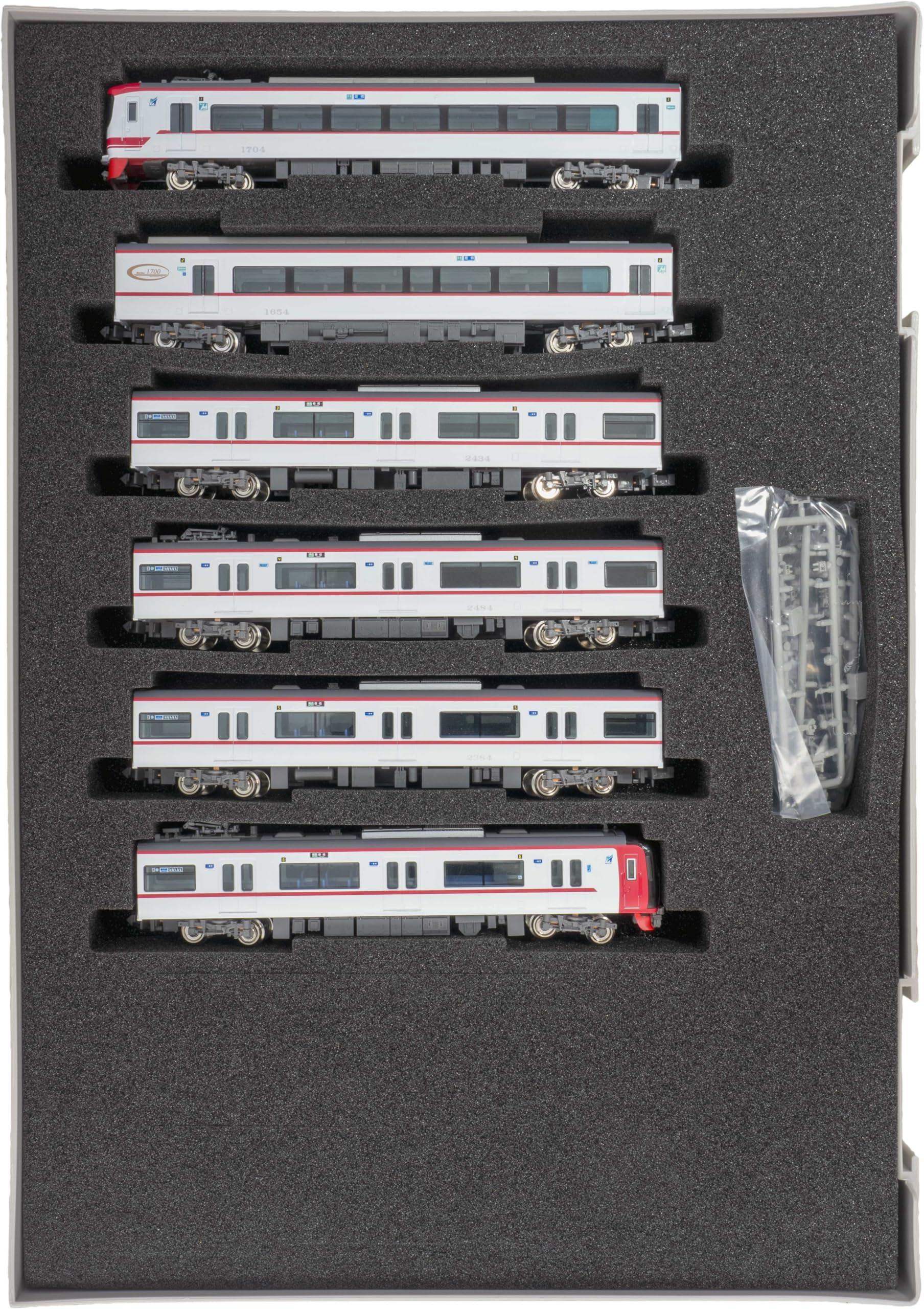 Amazon | グリーンマックス Nゲージ 名鉄1700系 新塗装・1704編成 6両