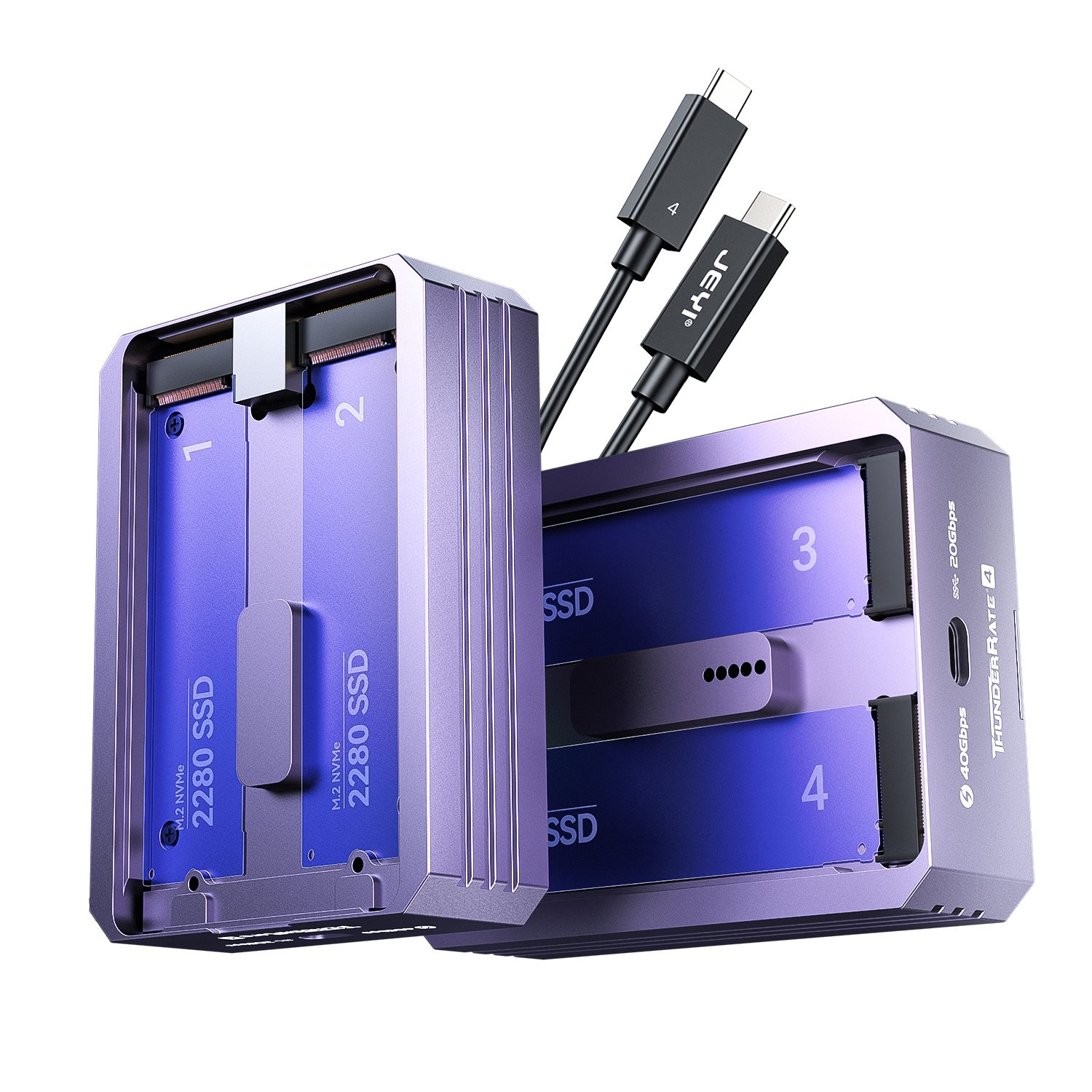 Amazon.com: JEYI Magnetic 2230 M.2 NVMe SSD Enclosure, 10Gbps USB