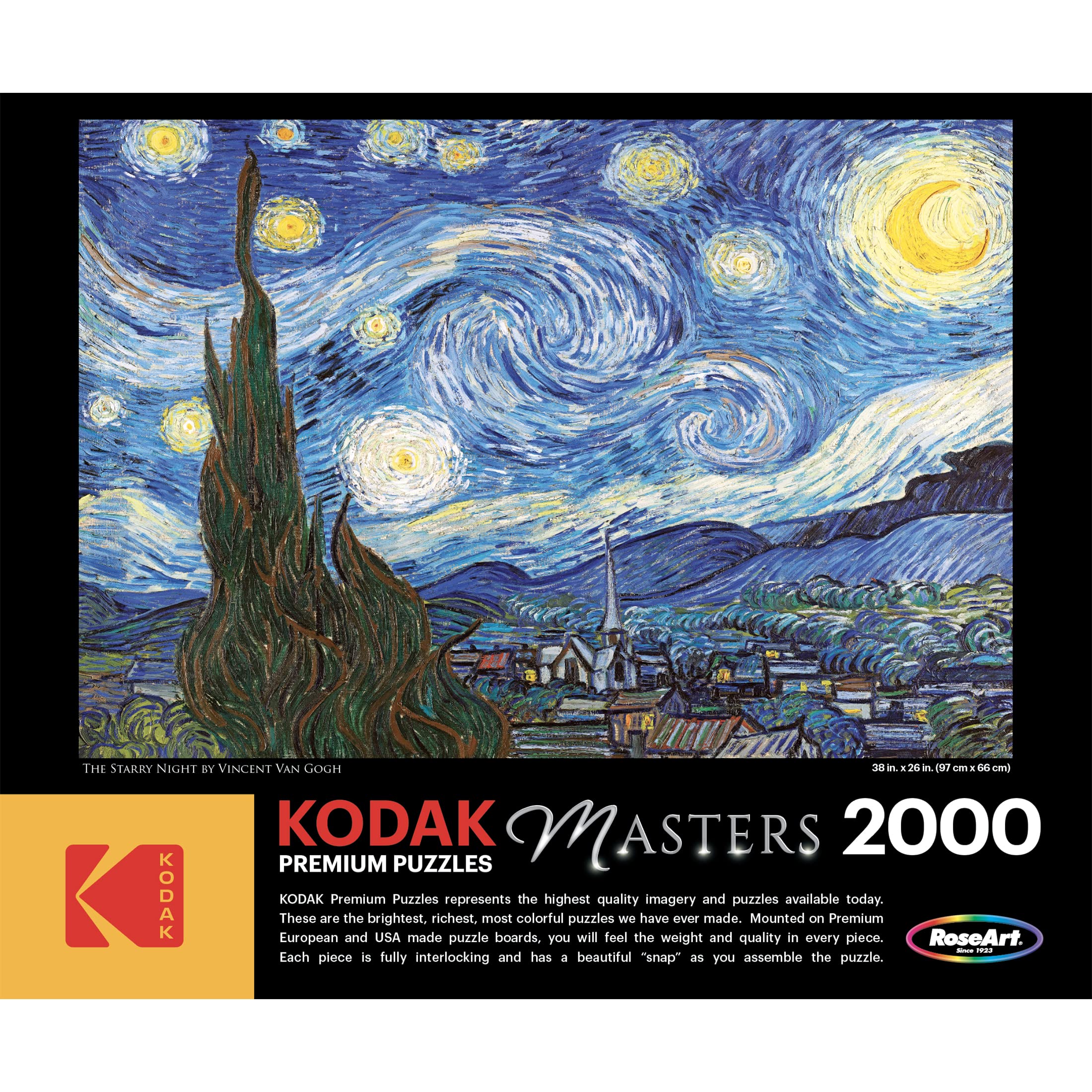 Amazon.com: RoseArt - Kodak Premium Masters - The Starry Night by