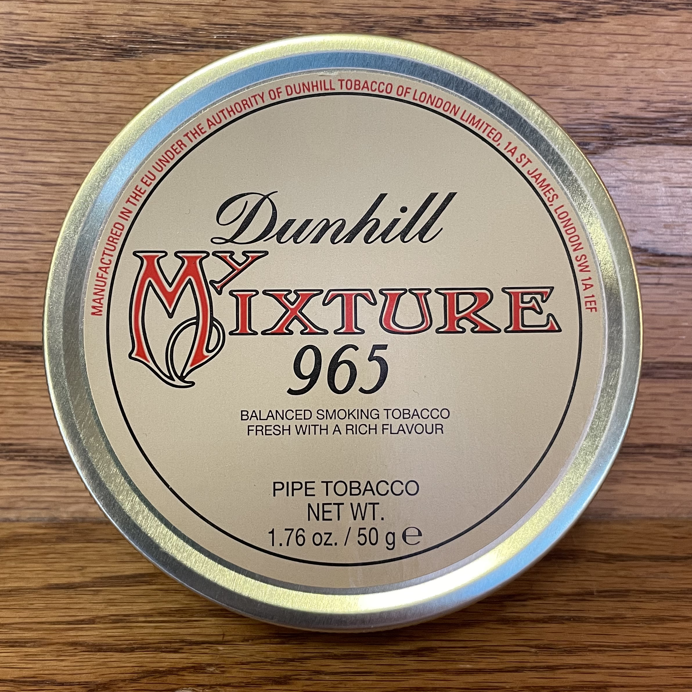 VINTAGE Dunhill My Mixture 965 – McCranie's
