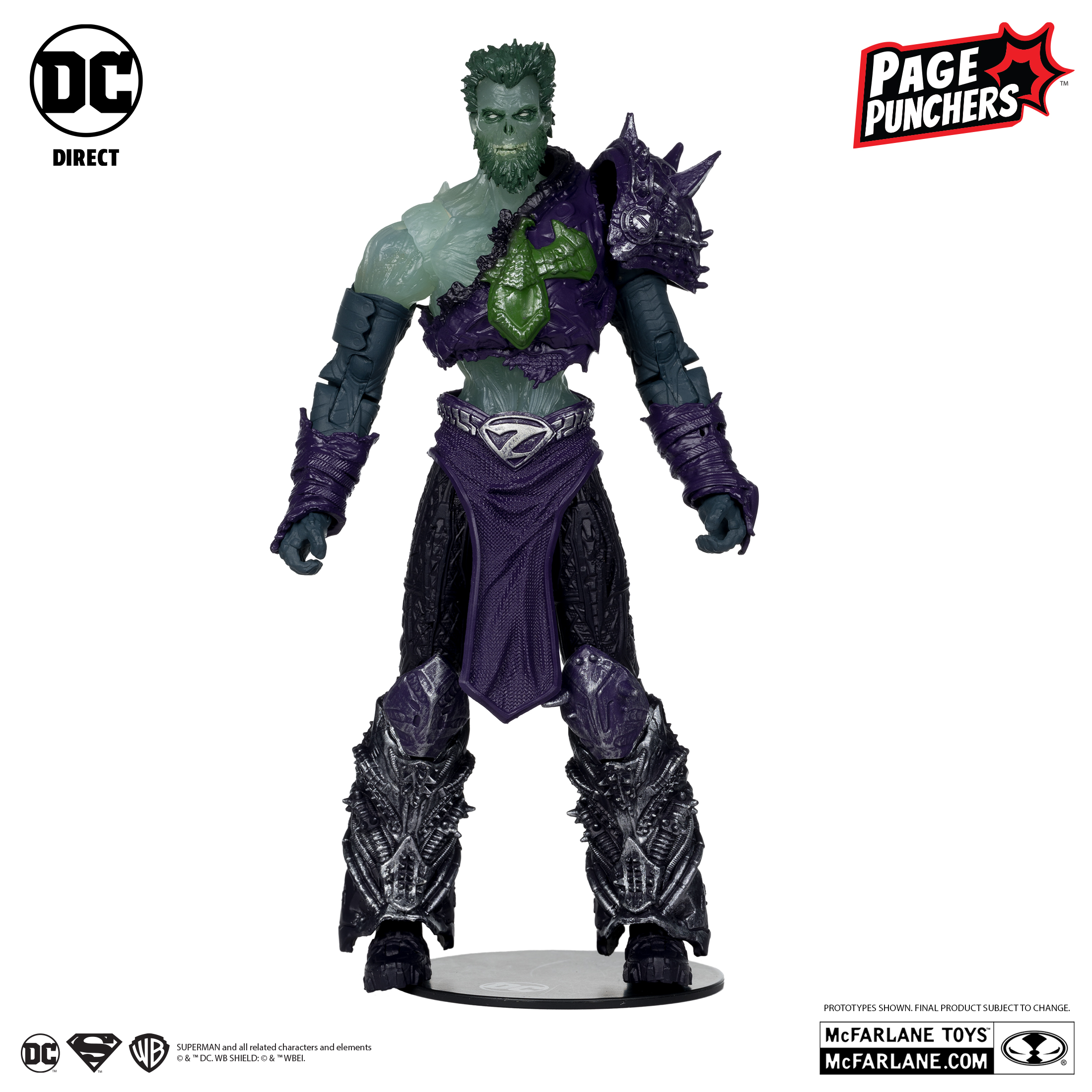 Ghost of Zod 7″ Figure with Superman: Ghosts of Krypton Comic