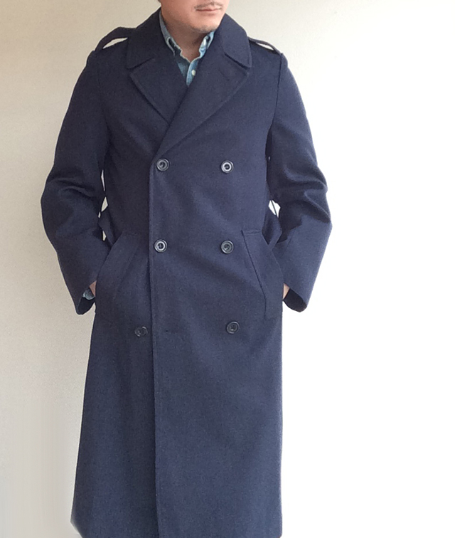 1970's British Royal Air Force Trench Coat Greish Navy - マメチコ