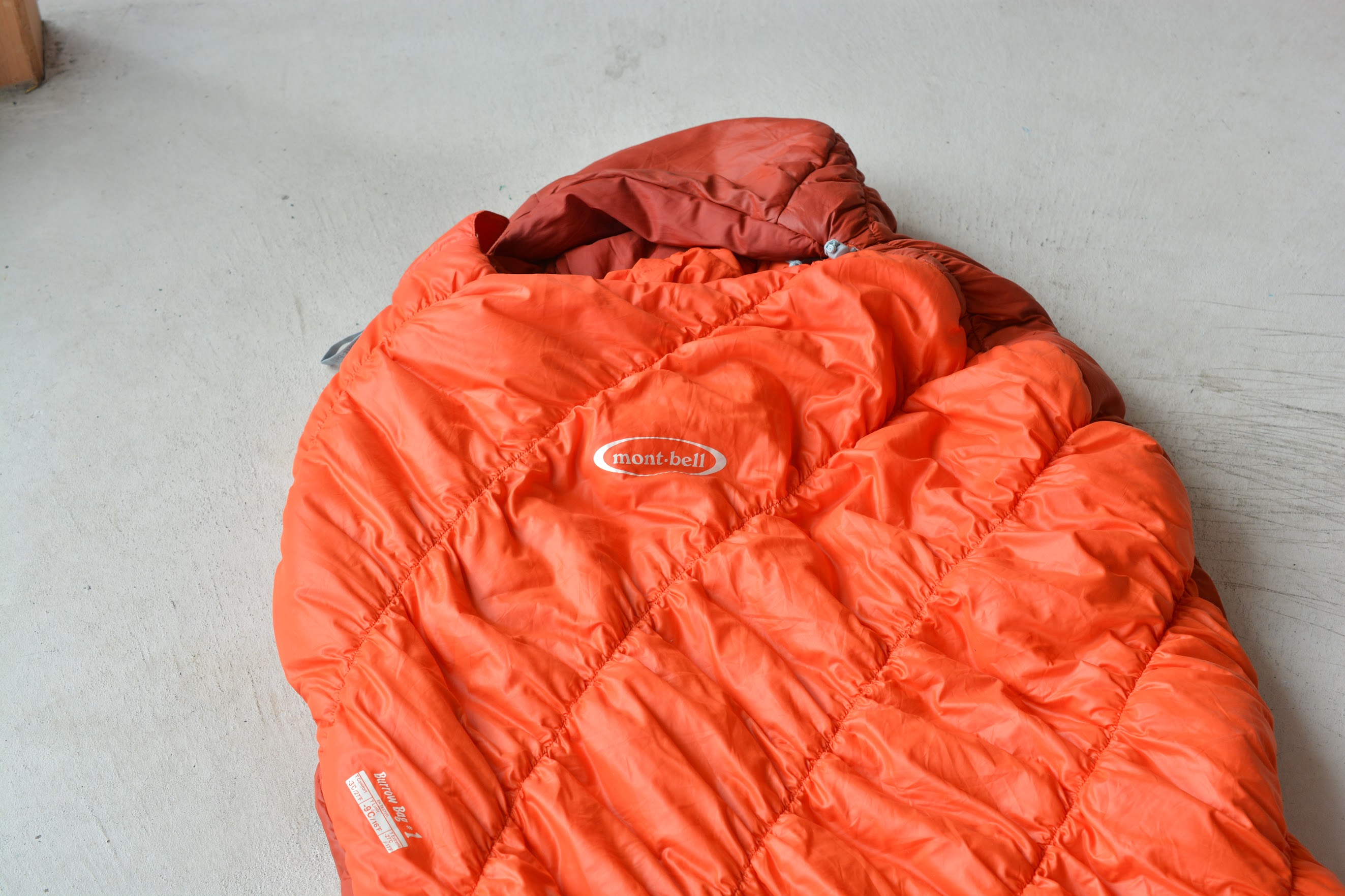 モンベル バロウバッグ[BurrowBag]#1 レビュー。買いやすい良品寝袋