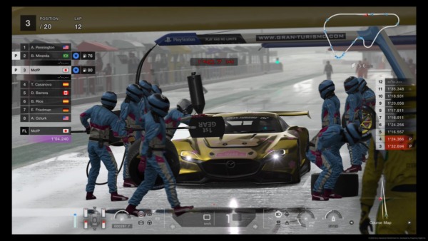 グランツーリスモ7 攻略】雨のハイスピードリンク、3回ピットで優勝