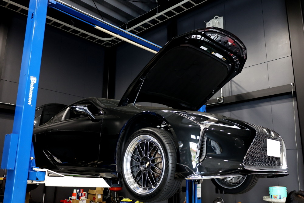 LEXUS LC500 Sパッケージ ＆ Powercraftエキゾースト交換！！|MACARS