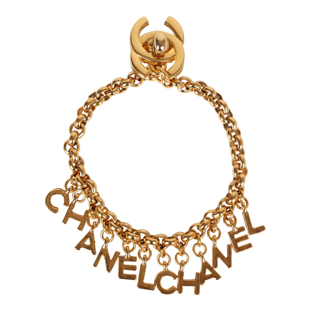 Vintage Chanel 24K Gold Plated 