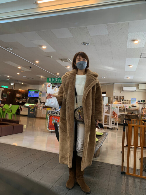 エコなテディベアコート☆｜Comme d'habitude 〜パリ・東京行ったり来