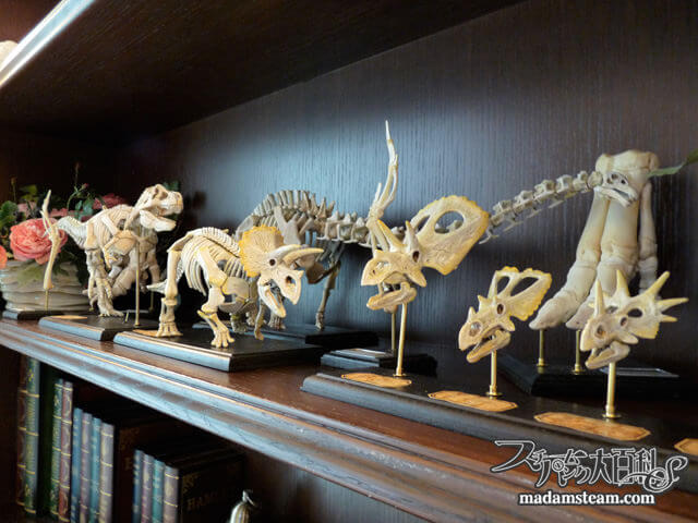 私の恐竜骨格標本コレクション・巨匠荒木一成氏のリアルプラモデル