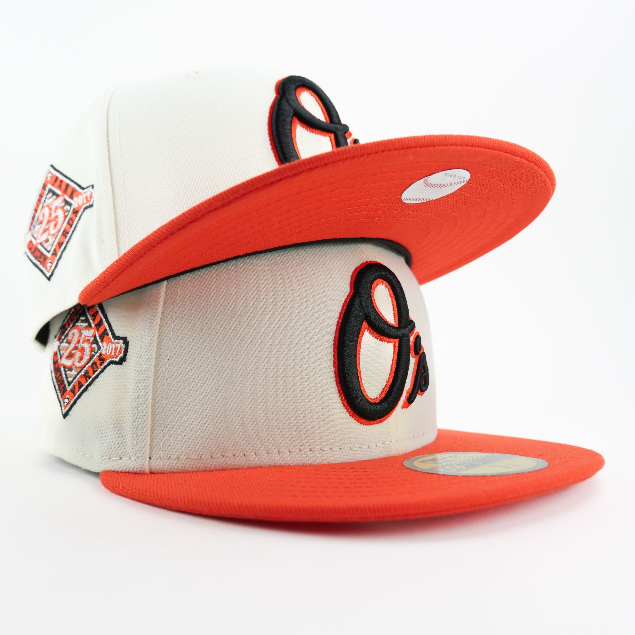 New Era Custom Exclusive Fitted Baltimore Orioles 25th Anniversary