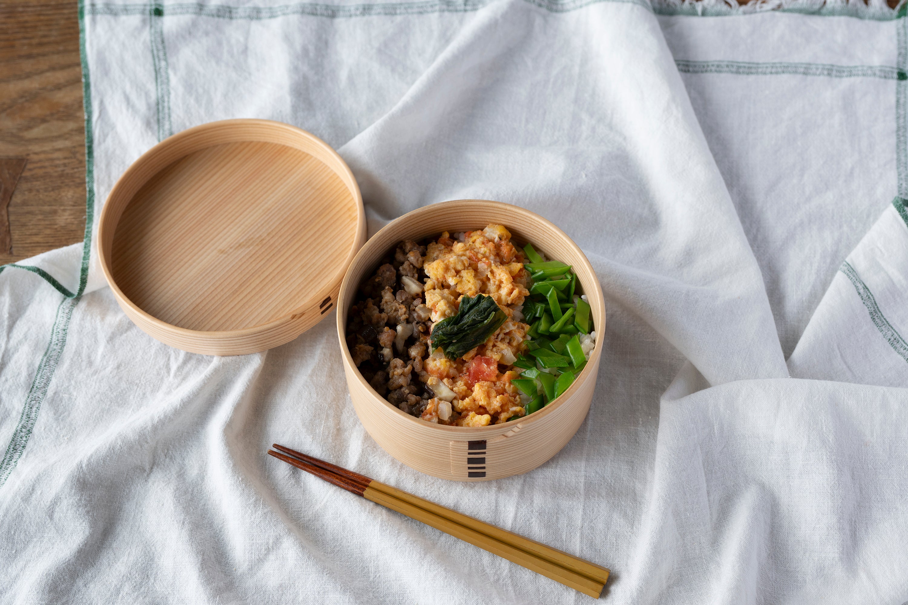 丸弁当（中）【オンラインストア限定商品】 - 大館工芸社