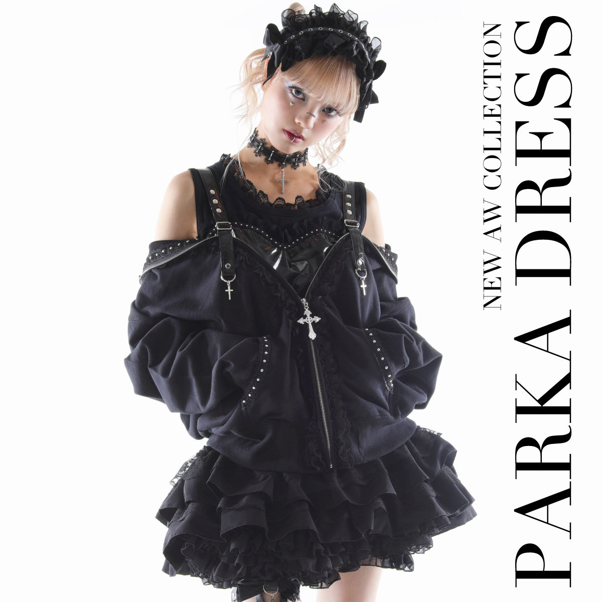 MAJOH hangry&angry MR corsetゴスロリ ロリータ 🌹新作入荷🌹 胸開き