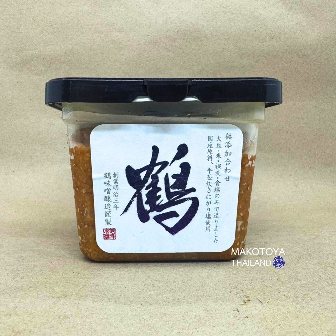 MUTENKA AWASE MISO TSURU 500G / 無添加 あわせ味噌 鶴 500G – MaKoRu