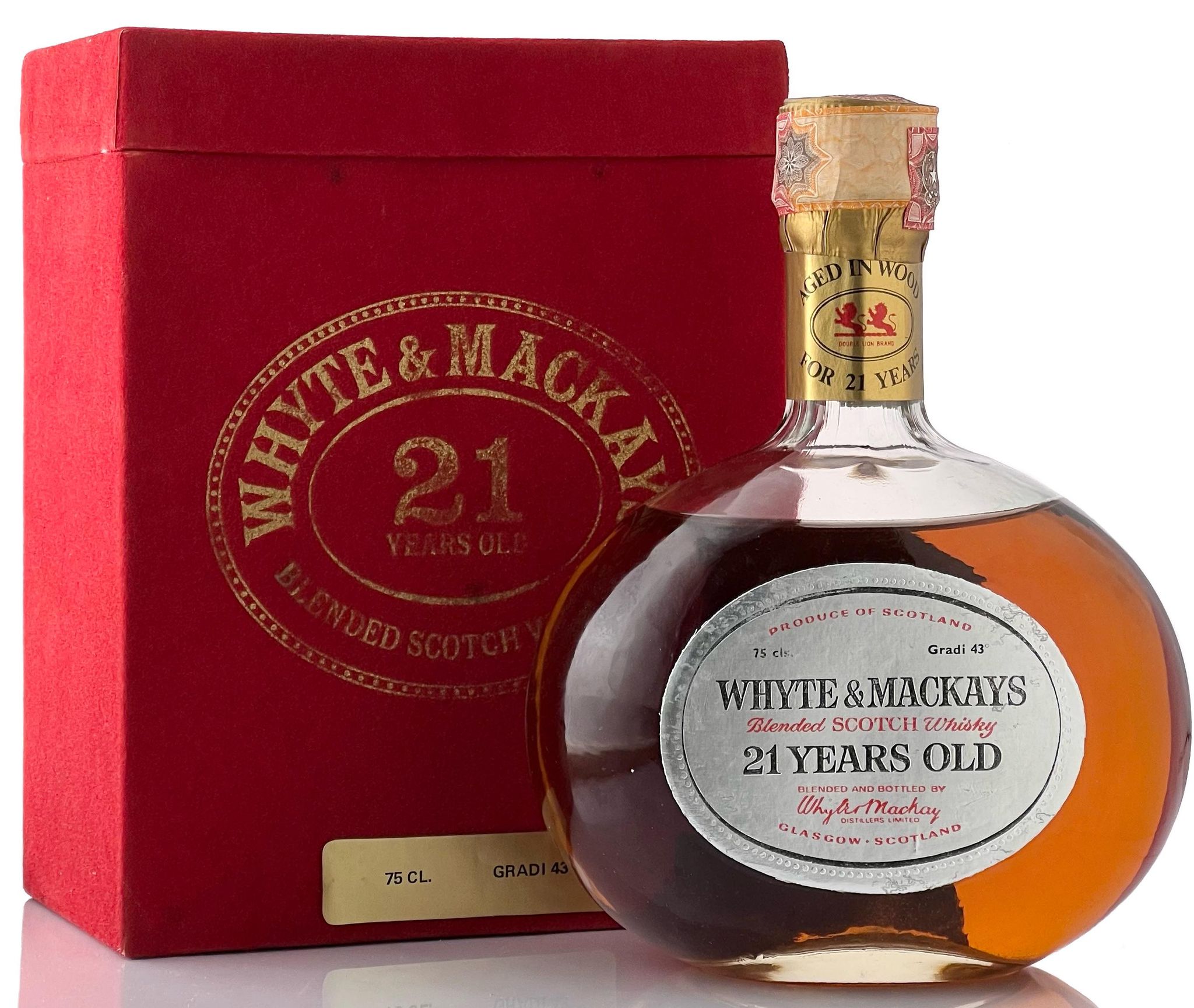 ホワイト＆マッカイ 21年 ジャコーネ【オールドボトル】