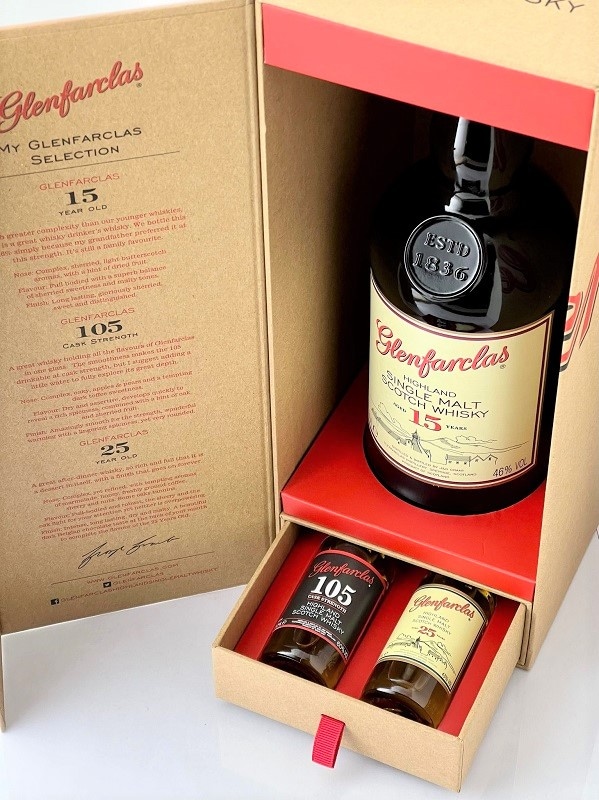 グレファークラス 15年 ギフトパック（25年＆105ミニチュア付き）