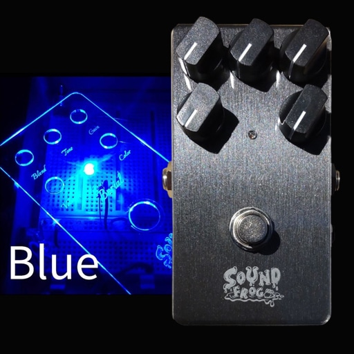 SOUND FROG / Berial Blue LED Mod ベース用オーバードライブ 日本製