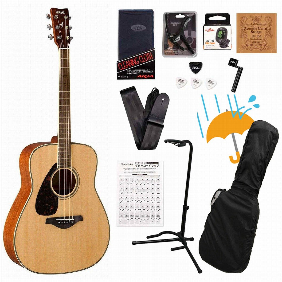 YAMAHA / FG820L NT (ナチュラル) 【左利き用】 ヤマハ フォークギター