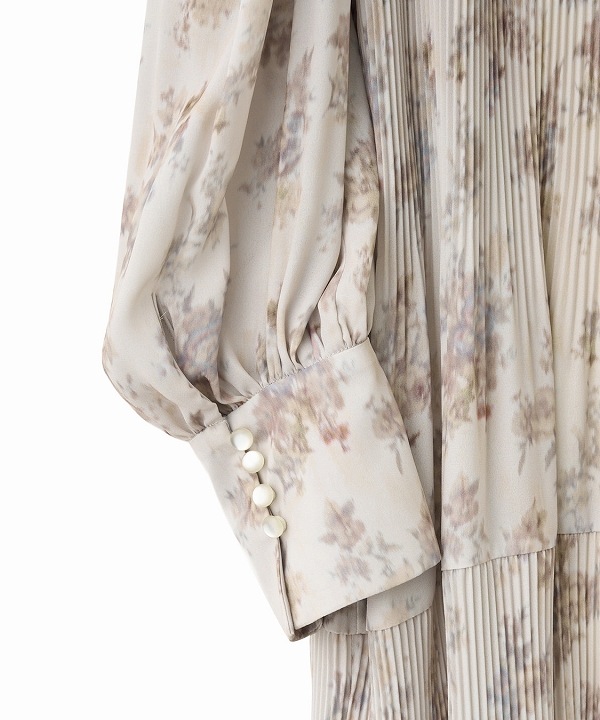 SALE50%OFF】COCODEAL ココディール フラワープリントプリーツ