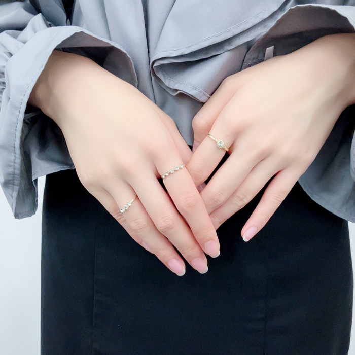 セットリング 11号 ストーン 3本セット | リング,セットリング,3本