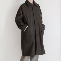 CASEY CASEY ケーシーケーシー : BIG BLOBBY COAT ベルベットコート