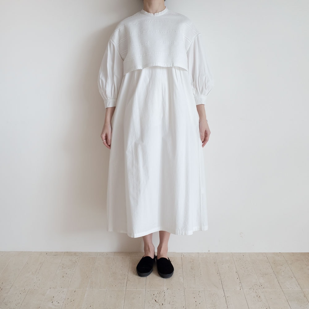Pheeta フィータ : Trinity Long Dress トリニティ ワンピース (White