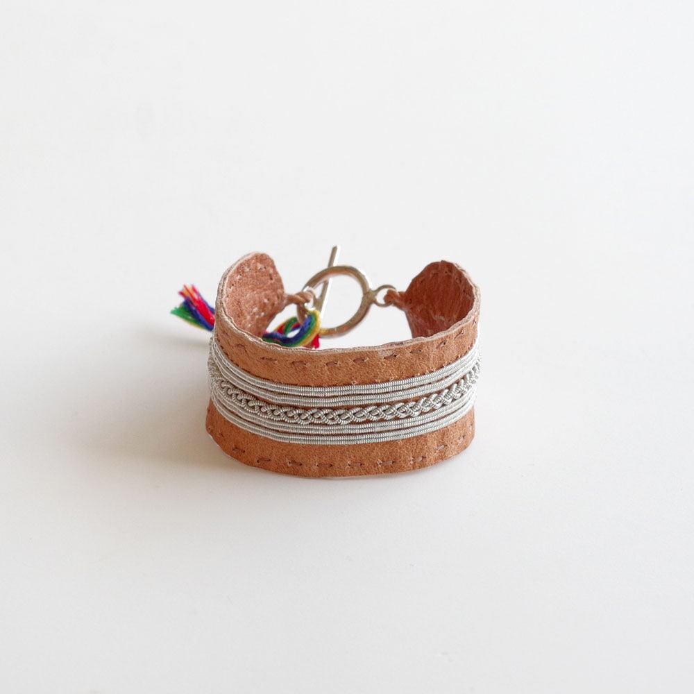 MARIA RUDMAN マリアルドマン : SAMI M シルバークラスプブレスレット