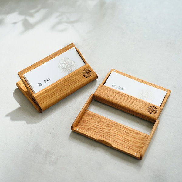 名刺入れ 樽オーク インテリアグッズ サントリー樽ものがたり