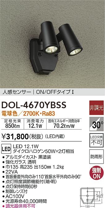 LGWC40488LE1 パナソニック 人感センサー付 屋外用LEDスポットライト