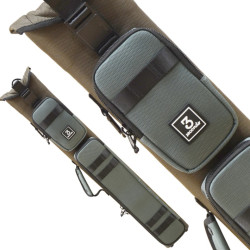 3seconds 【スリーセカンズ】 キューケース ブラック×オレンジ 3バット