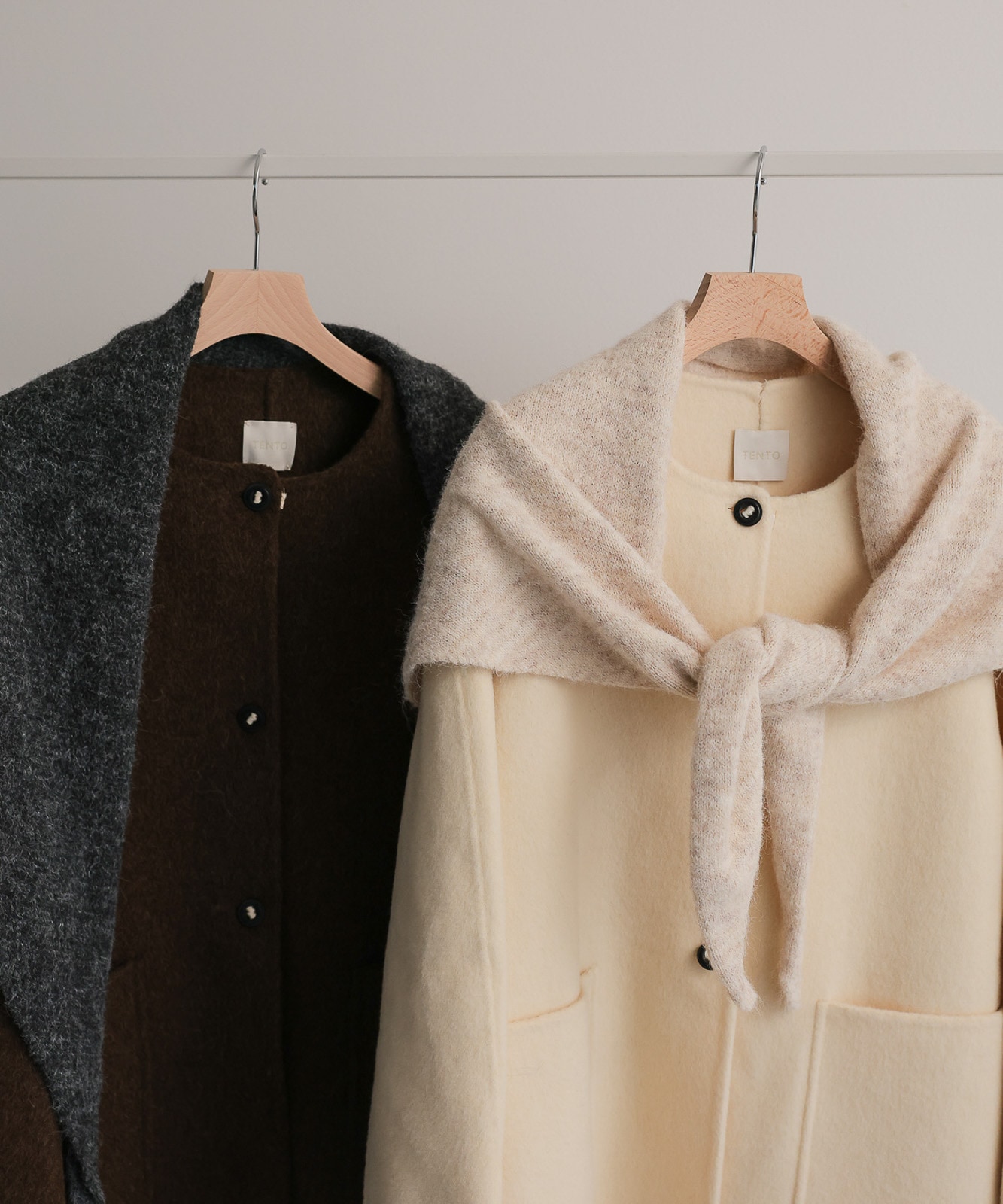 Stole-Style Coat | TENTO | TENTO online store（テントオンライン