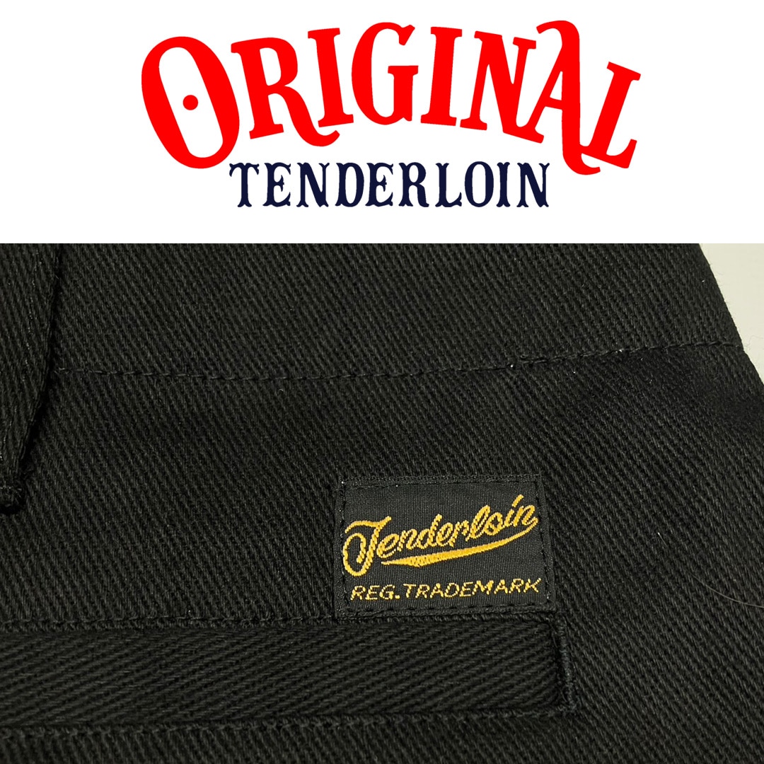 TENDERLOIN WORK PANTS BLACK | PANTS | TENDERLOIN テンダーロイン
