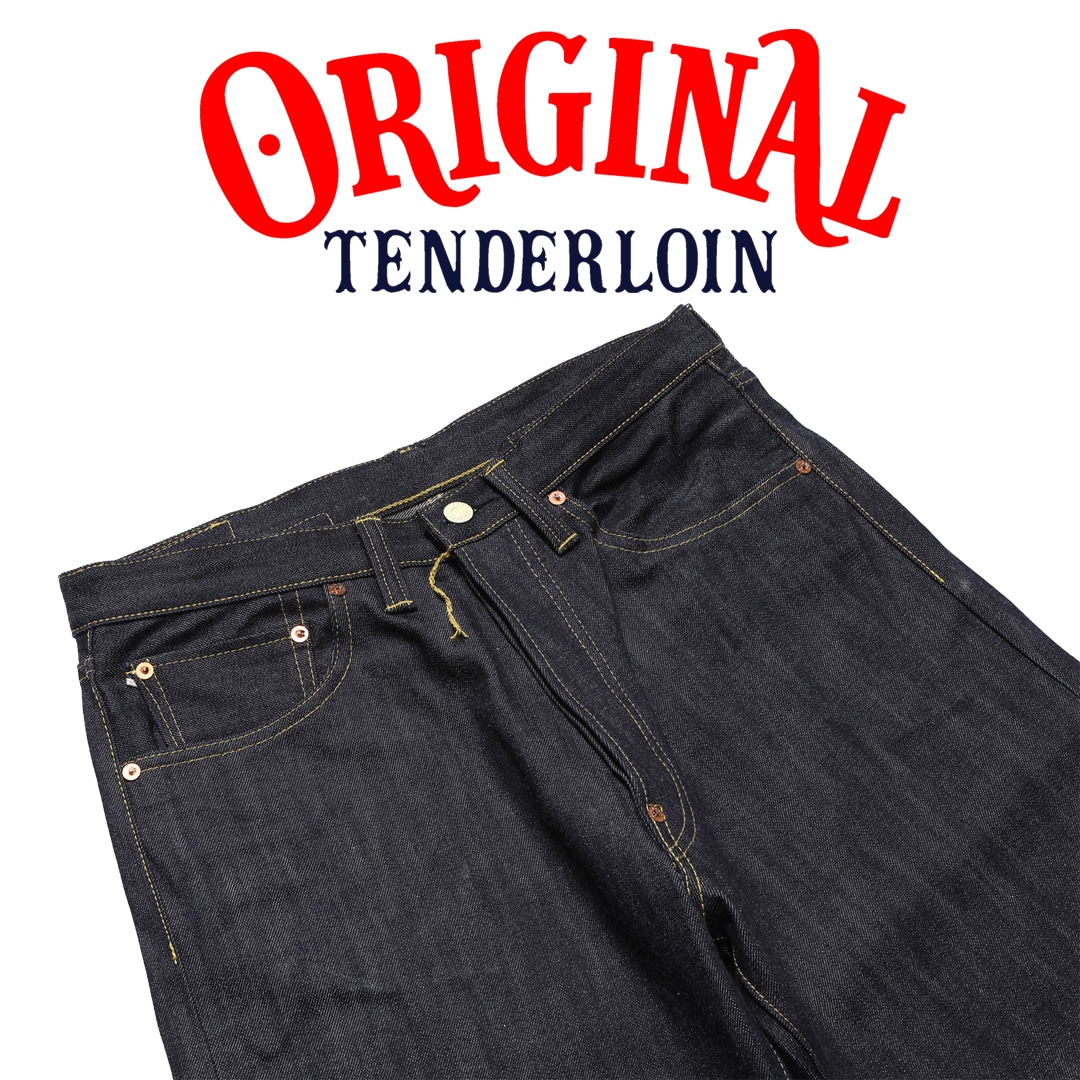 TENDERLOIN Denim Pants S1942 / INDIGO/Rigid | PANTS | TENDERLOIN