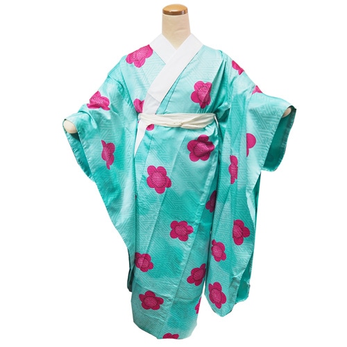 洗える振袖長襦袢_水色梅 | 着物,長襦袢,振袖長襦袢 | 「蝶々堂」呉服