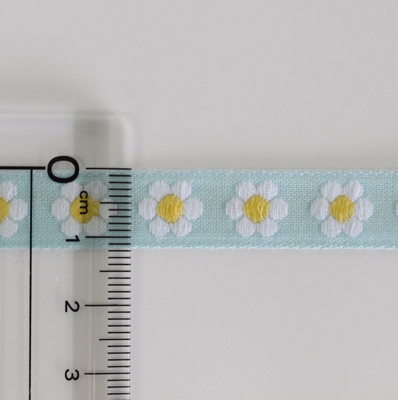 12色/12mm幅】レトロフラワー柄チロリアンテープ ジャガードリボン