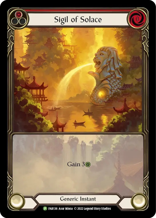 FaB】Oasis Respite プロモ 3枚セット FaB】Oasis Respite プロモ 3枚