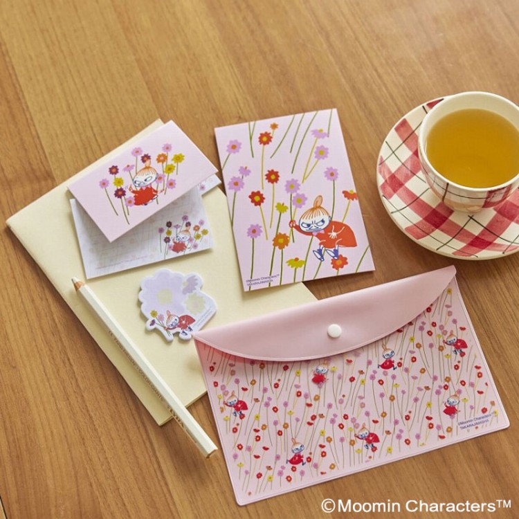 MOOMIN 書くのが楽しくなる リトルミイ ステーショナリー4点セット