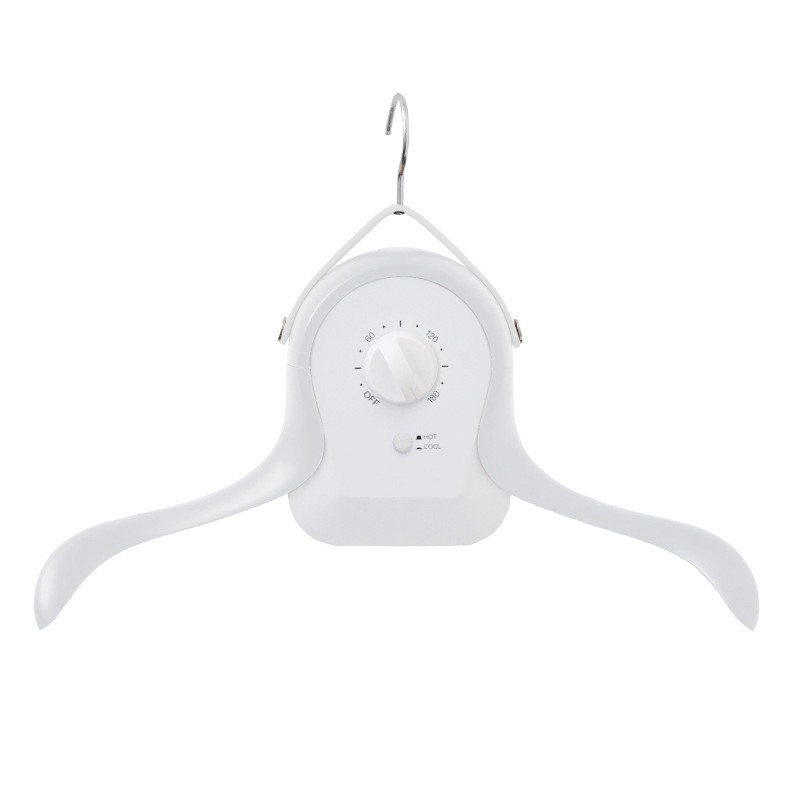 C】シワを伸ばすハンガー型乾燥機「アイロンいら～ず」ホワイト