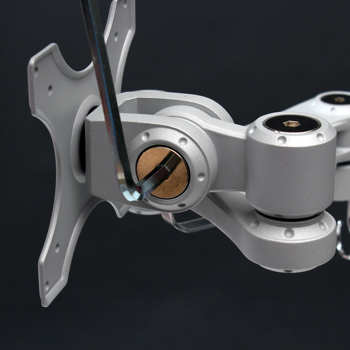 8軸式スウィベルデュアルモニタアーム2 | THANKO