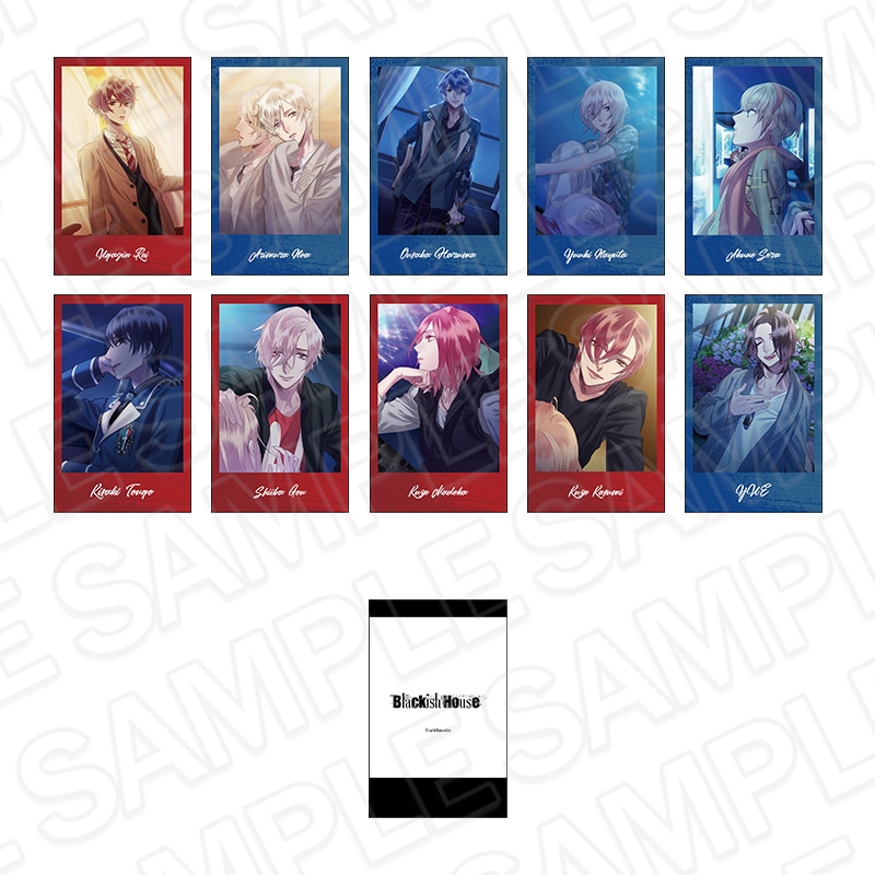 ケビンス ハート スクエアカンバッジ インスタントフォト風ブロマイド