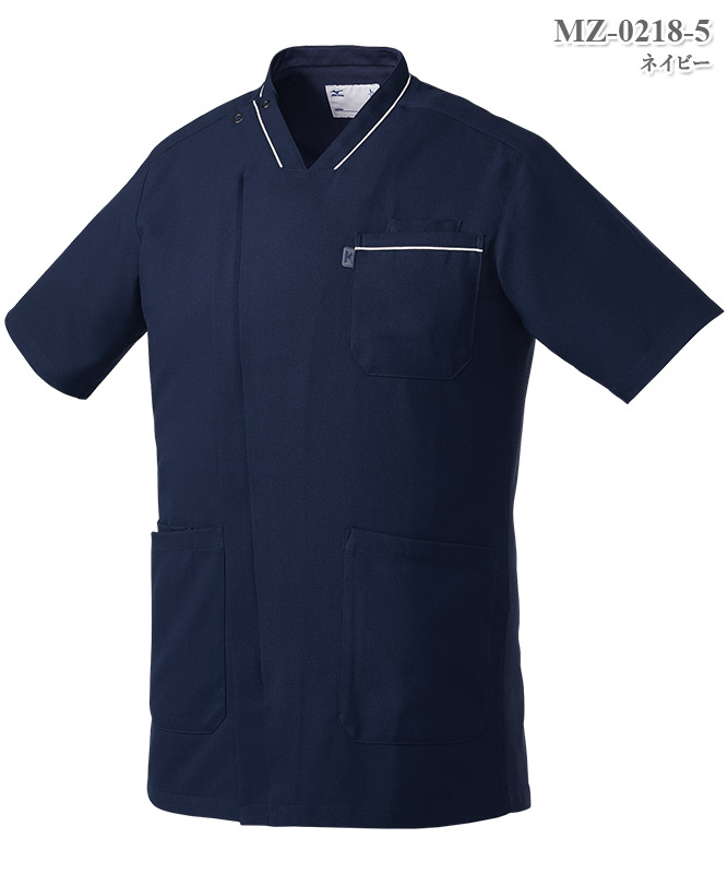 ミズノ男子ジャケット半袖[チトセ製品] MZ-0218｜THS-白衣通販・販売