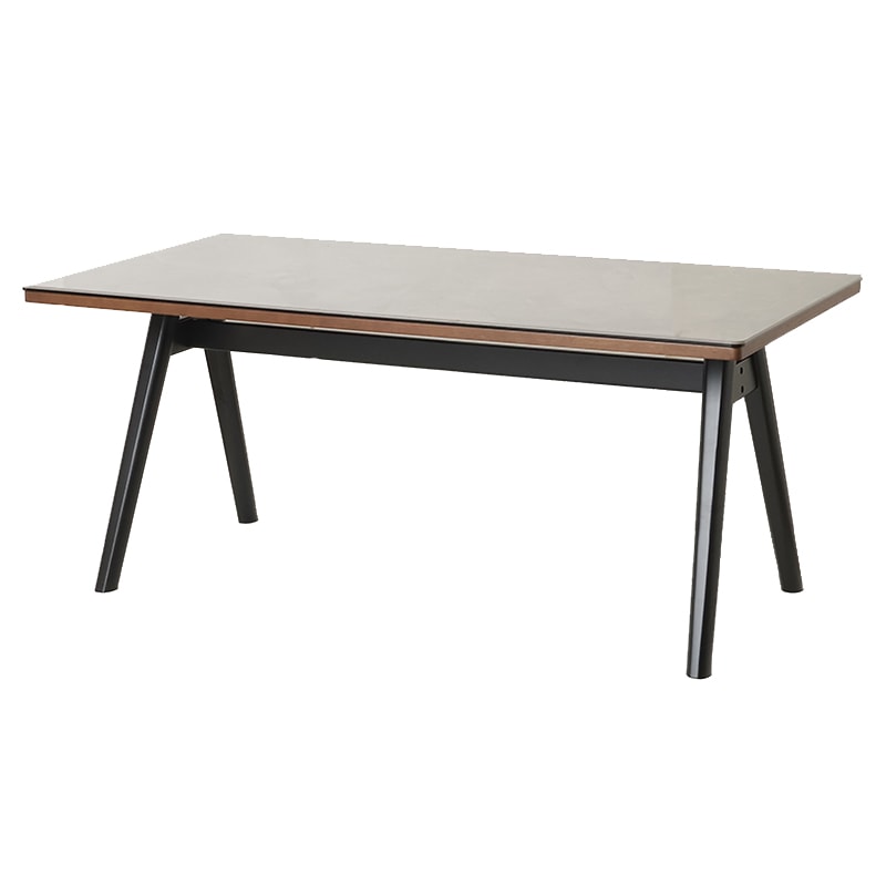 ダイニングテーブル ボニー 天板アッシュグレイ + フレームNA +