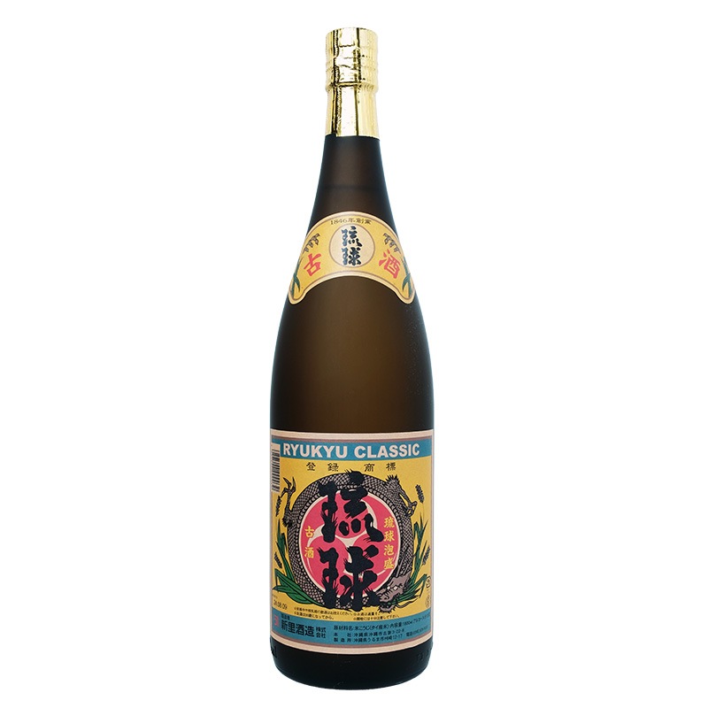琉球 古酒クラシック 25°泡盛｜【新里酒造】1800ml