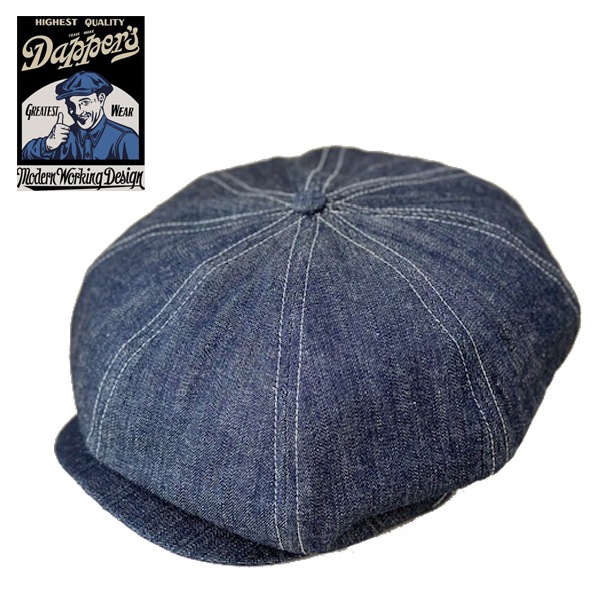 Dapper's（ダッパーズ)】Classical Casquette Type B LOT1718 INDIGO
