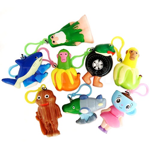 景品用玩具,卸単価50～79円｜AIモンスタースクイーズ キーホルダーの