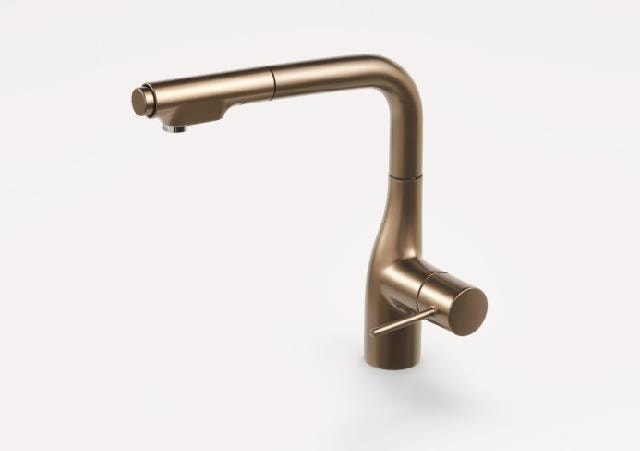 キッチン水栓 一般地用 クリナップ ZZKM6361ECBR スタイリッシュ水栓