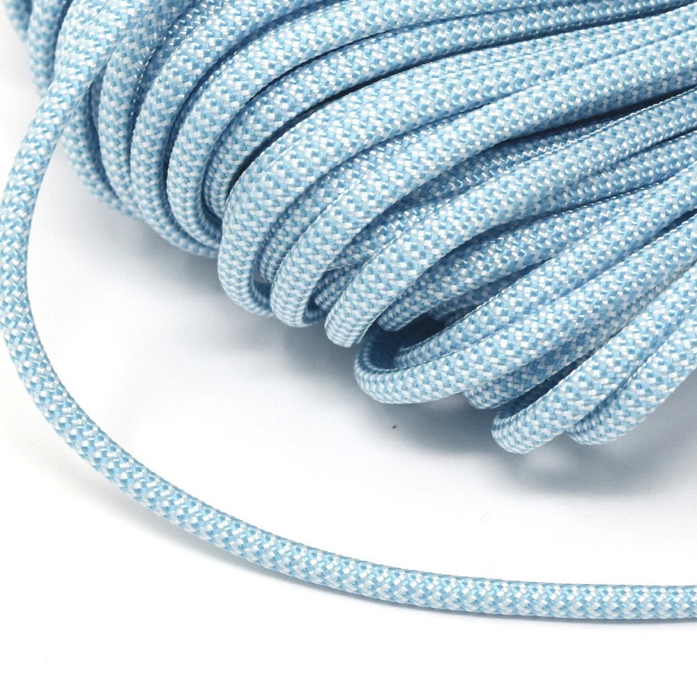 Z156 / TIGER パラコード 4mm / 白群〈1束(30m)〉:がまぐち口金・各種