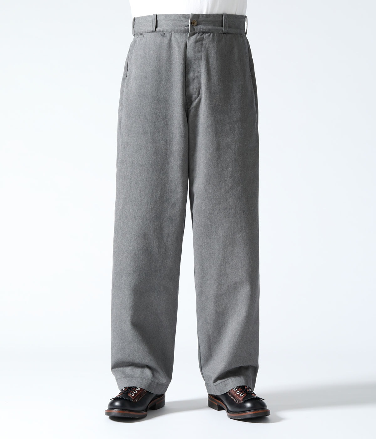 Lot No. TN42597H / TUF-NUT T/C WIDE WORK TROUSERS AGING MODEL