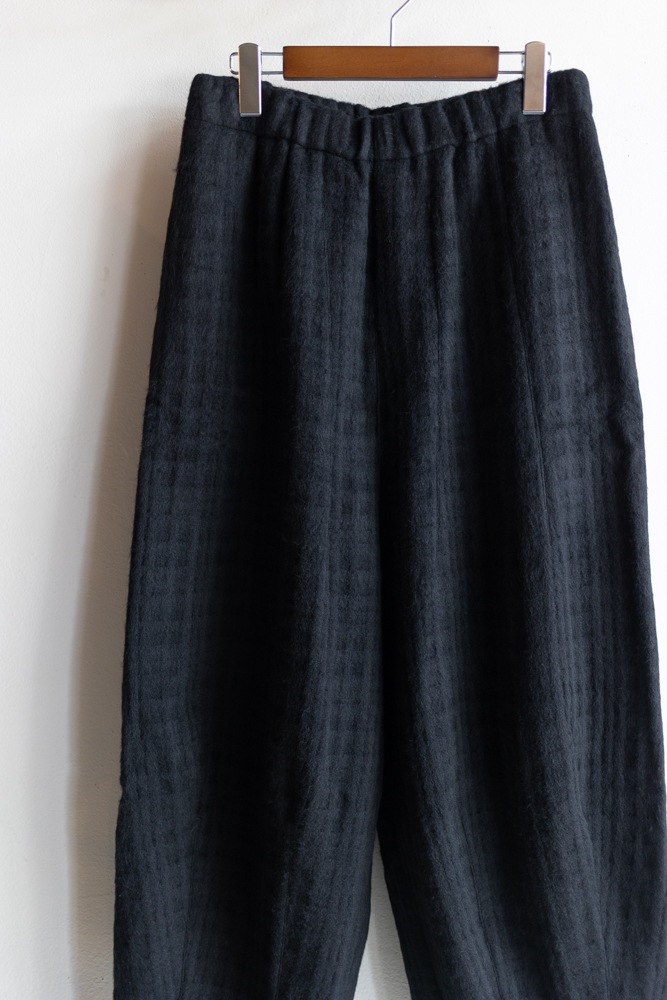 Honnete オネット | Low Clotch Easy Pant_Shadow Check 公式通販