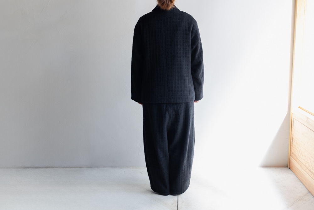 Honnete オネット | Low Clotch Easy Pant_Shadow Check 公式通販