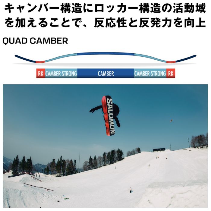 25-26 SALOMON サロモン NO DRAMA ノードラマ 139cm スノーボード 板