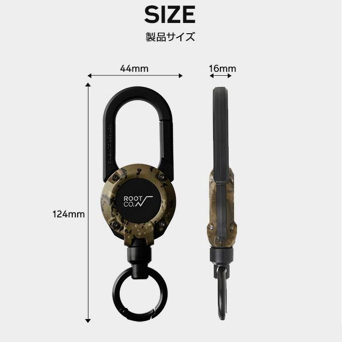 ROOT CO. ルートコー GRAVITY MAG REEL 360 MILITARY EDITION